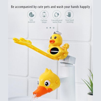 Cute little yellow duck faucet extender-SLOOSELYK