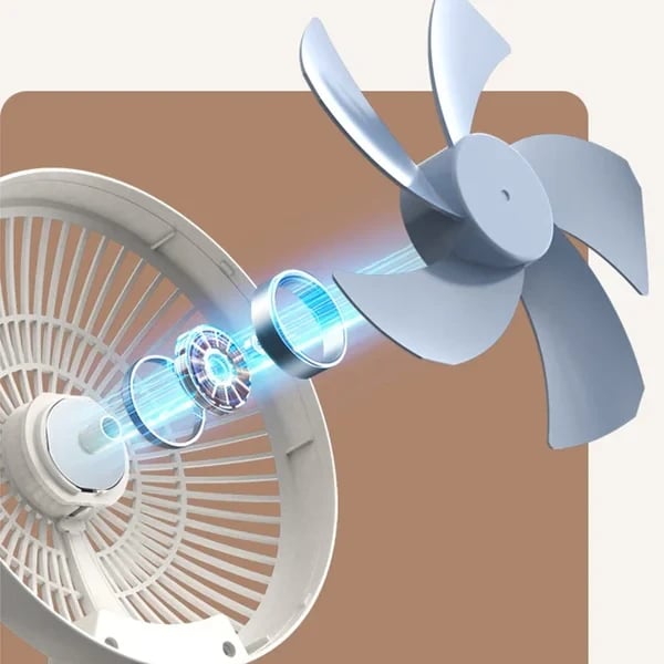 🔥Hot Sale 🔥Portable wall-mounted fan👍-SLOOSELYK