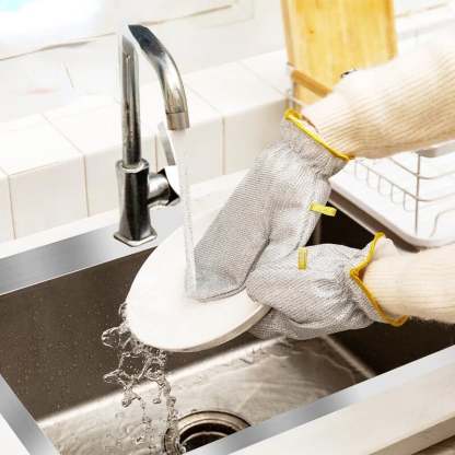 (48% OFF) Wire Dishwashing Gloves-SLOOSELYK