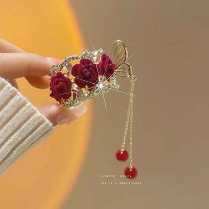 🎅Early Christmas Sale🔥Create a noble elegance - 🌹 Vintage rose hairpins 🌹-SLOOSELYK