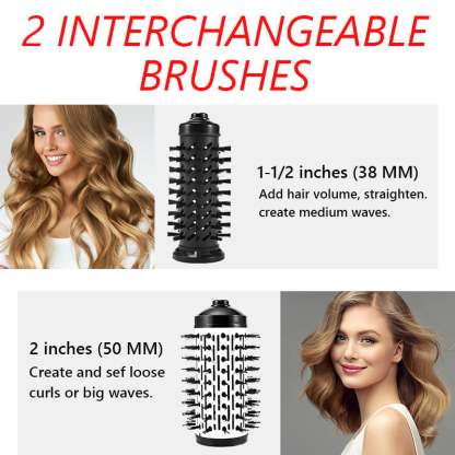 🎉Hot Sale 48% OFF🎁 3-in-1 Hot Air Styler and Rotating Hair Dryer for Dry hair, curl hair, straighten hair-SLOOSELYK