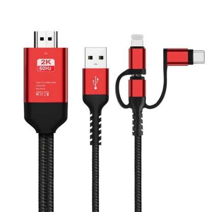 🔥BIG SALE - 40% OFF🔥 1080P No Lagging HDMI TV Cable 📺📺No network required for screen casting-SLOOSELYK
