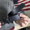 🔥Handmade Full-grain Buffalo Leather Belt (Jeffrey Morrison Handmade) - BUY 2 FREE SHIPPING