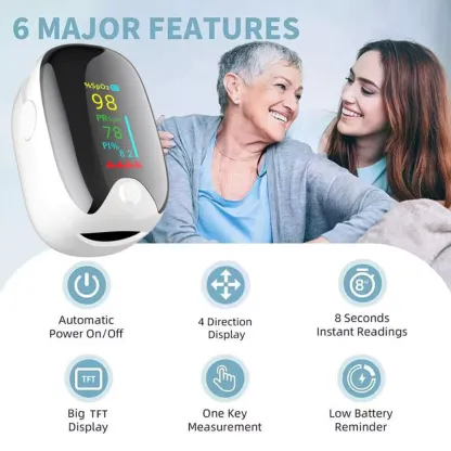 Portable high-precision non-invasive blood glucose and blood oxygen monitor