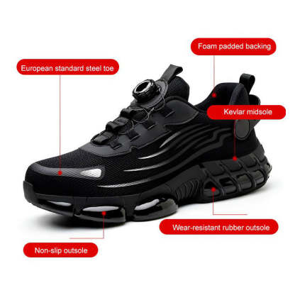 🎁HOT SALE NOW 49% OFF-🔥🔥🔥New Upgrades Knob Anti-Smash Anti-Slip Safety Sneakers(Don't miss!!!）