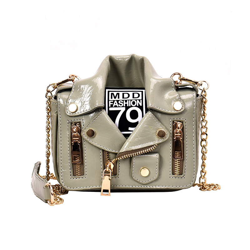 Vintage Punk Chain Shoulder Bag – Unique Crossbody Purse for Women