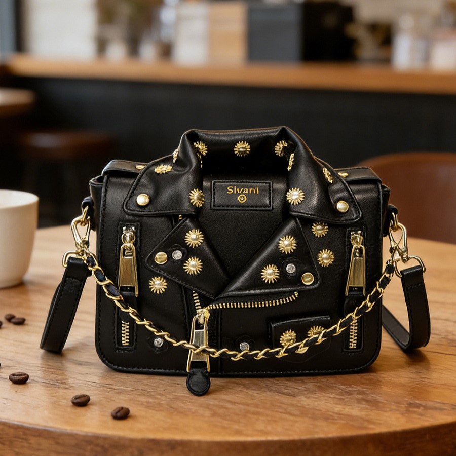 Vintage Punk Chain Shoulder Bag