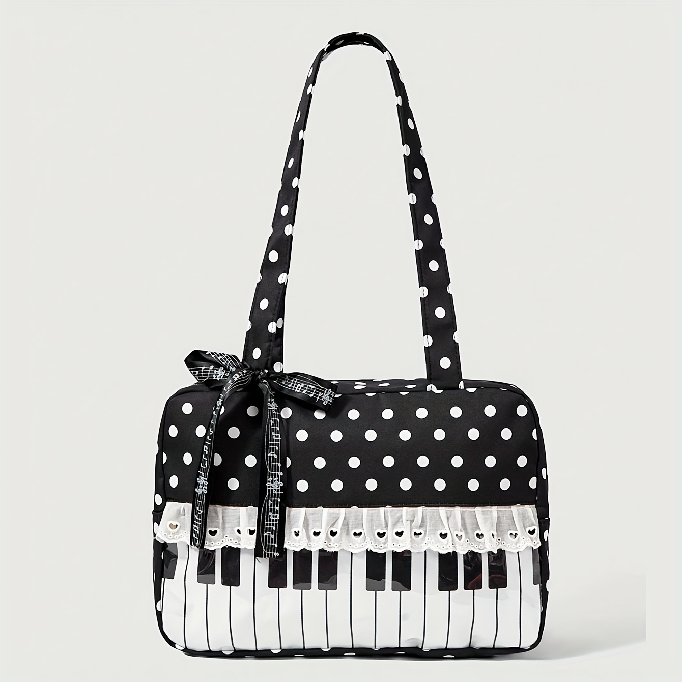 Vintage Piano Key Handbag