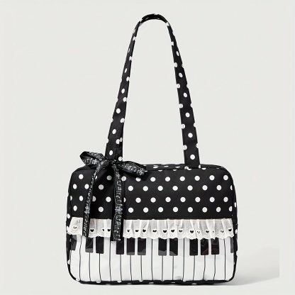 Vintage Piano Key Handbag