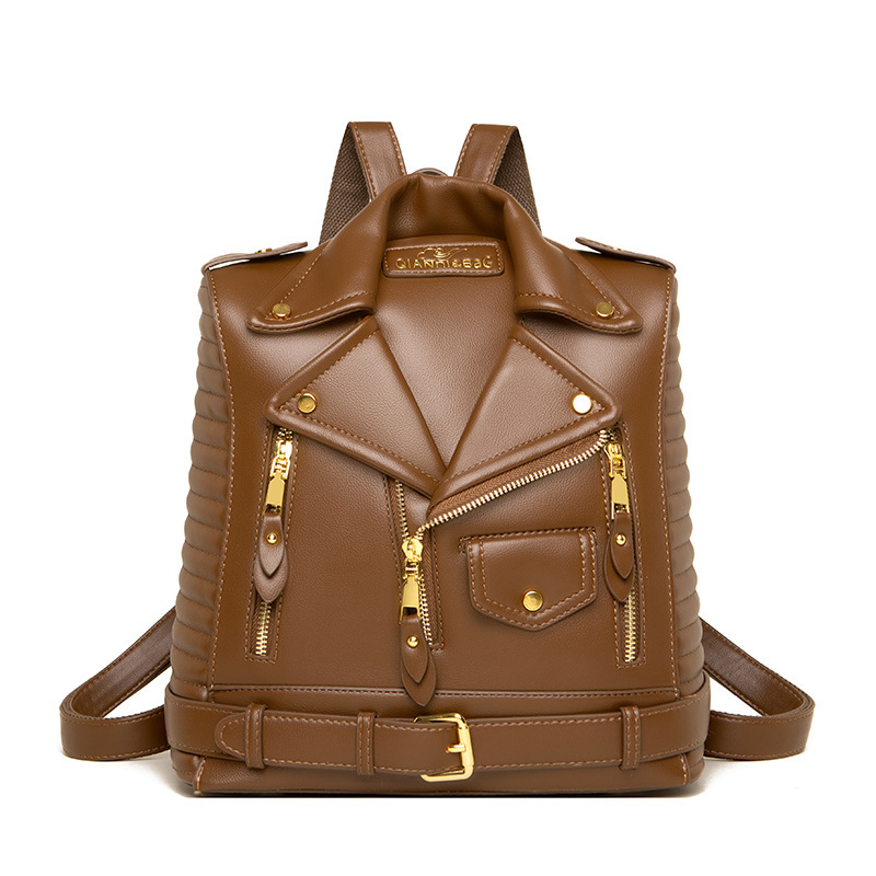 Women's Punk Jacket Backpack – Punk Style Meets Everyday Functionality