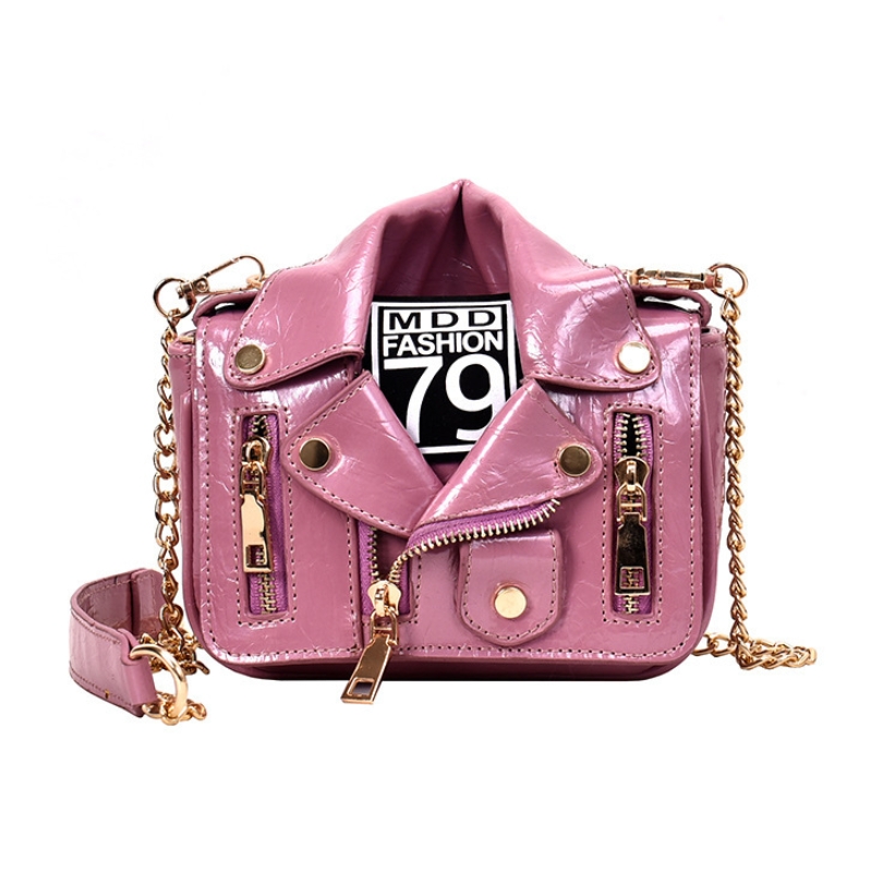 Vintage Punk Chain Shoulder Bag – Unique Crossbody Purse for Women