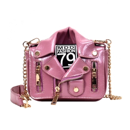 Vintage Punk Chain Shoulder Bag – Unique Crossbody Purse for Women
