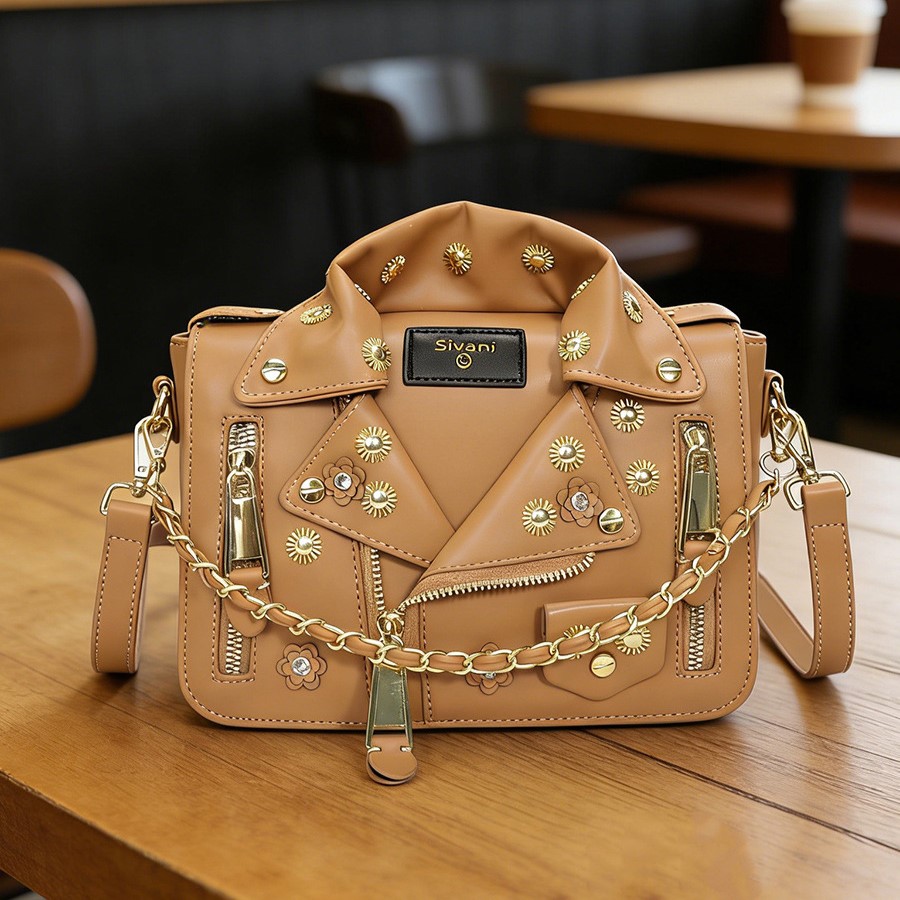 Vintage Punk Chain Shoulder Bag