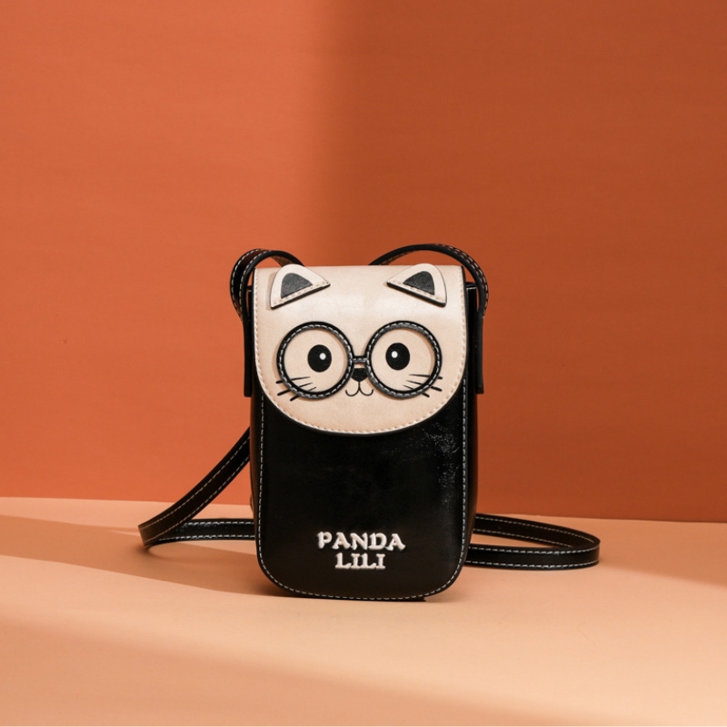 Cute Cat Crossbody Phone Bag – Compact Mini Shoulder Purse