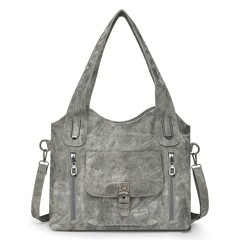 Women’s Large Capacity Handbag – Vintage Work & Travel Tote Bag