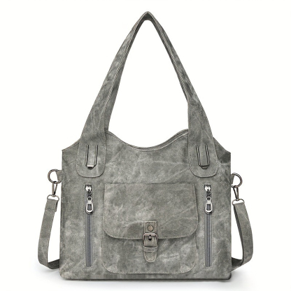Women’s Large Capacity Handbag – Vintage Work & Travel Tote Bag