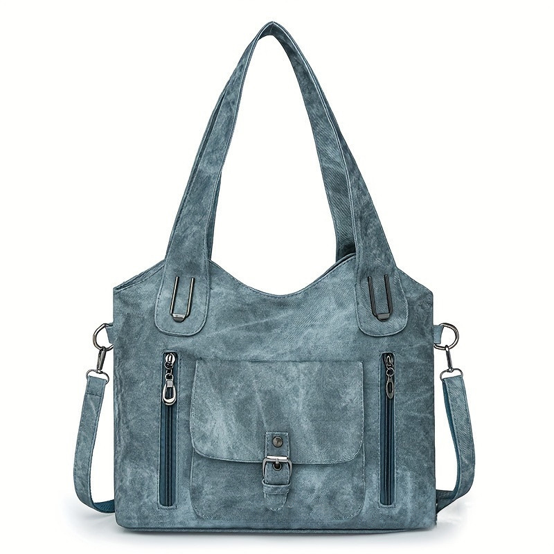 Women’s Large Capacity Handbag – Vintage Work & Travel Tote Bag