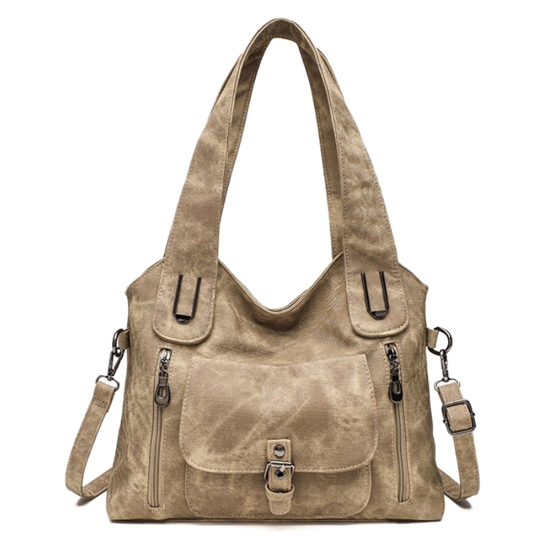 Women’s Large Capacity Handbag – Vintage Work & Travel Tote Bag