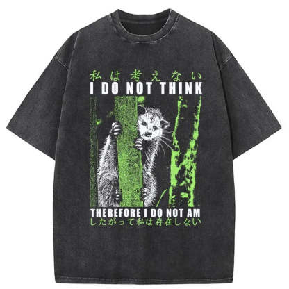 Stupid Possum Japan Washed T-Shirt