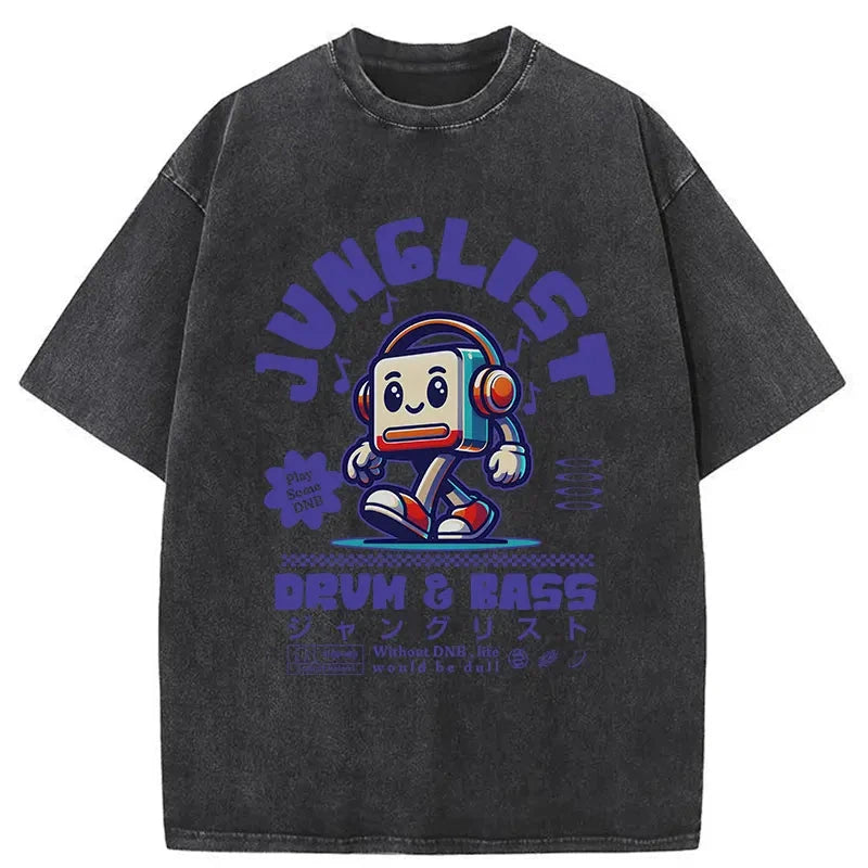 Junglist DNB Japan Washed T-Shirt