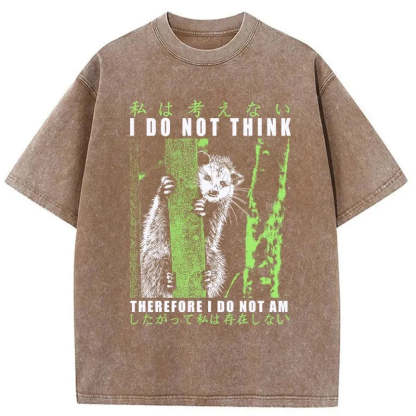 Stupid Possum Japan Washed T-Shirt