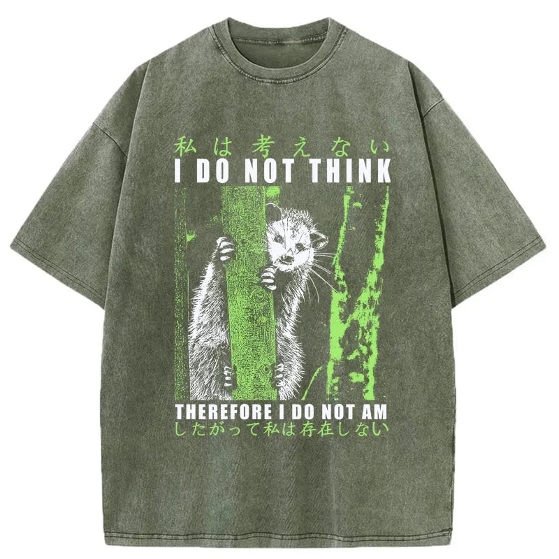 Stupid Possum Japan Washed T-Shirt