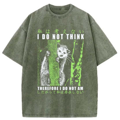 Stupid Possum Japan Washed T-Shirt
