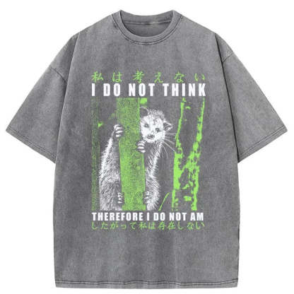 Stupid Possum Japan Washed T-Shirt