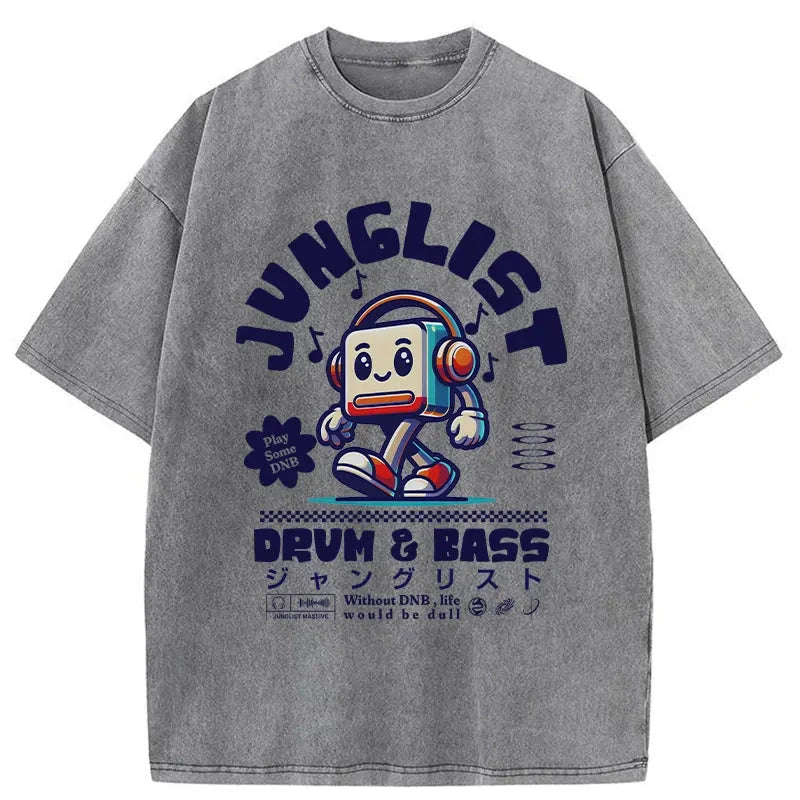 Junglist DNB Japan Washed T-Shirt