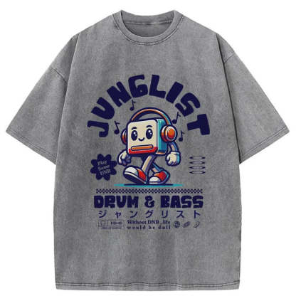 Junglist DNB Japan Washed T-Shirt