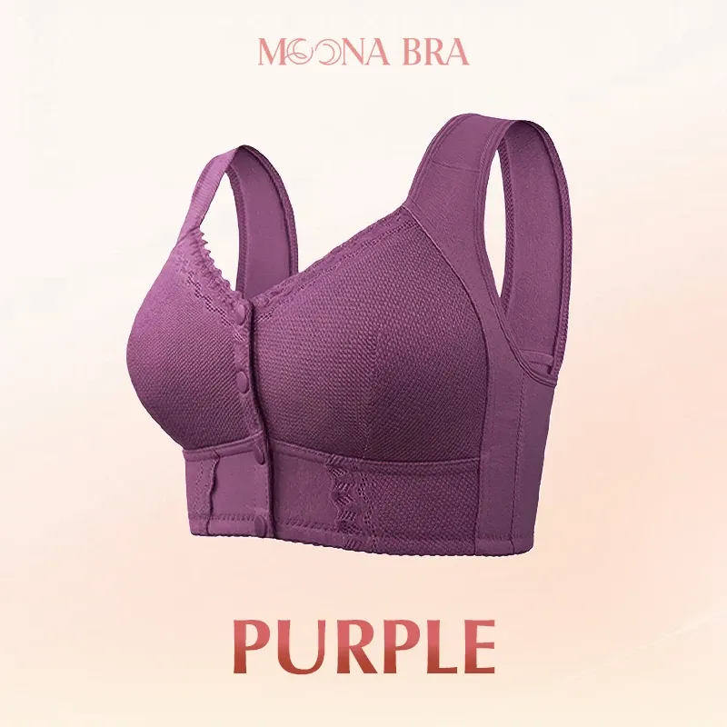 Moona Bra - Front Closure Breathable Bra for Seniors