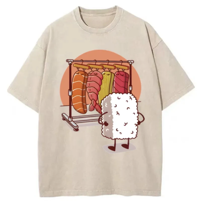 Which One Should I Wear Today Washed T-Shirt