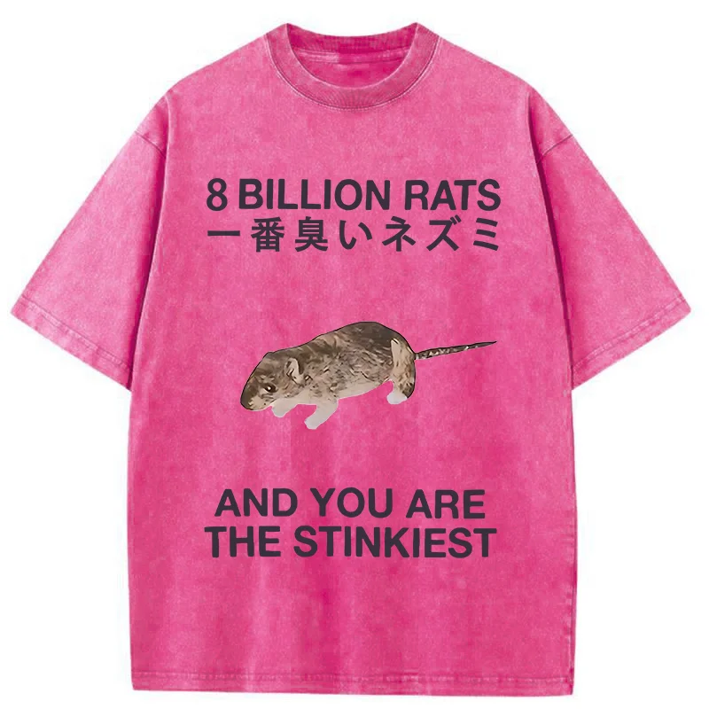 World's Stinkiest Rat Washed T-Shirt