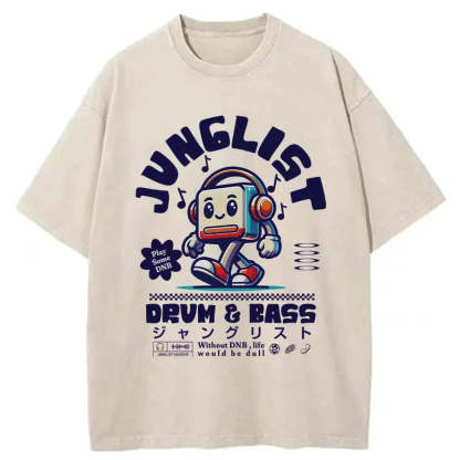 Junglist DNB Japan Washed T-Shirt