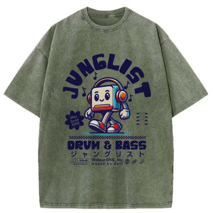 Junglist DNB Japan Washed T-Shirt