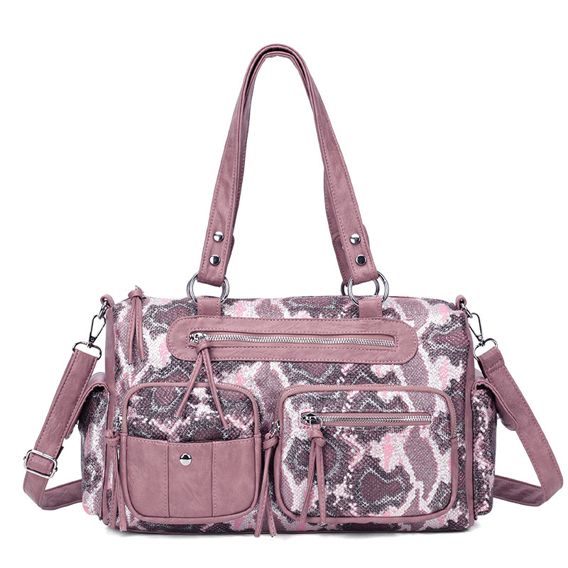 Retro Leather Large Capacity Work & Travel Bag