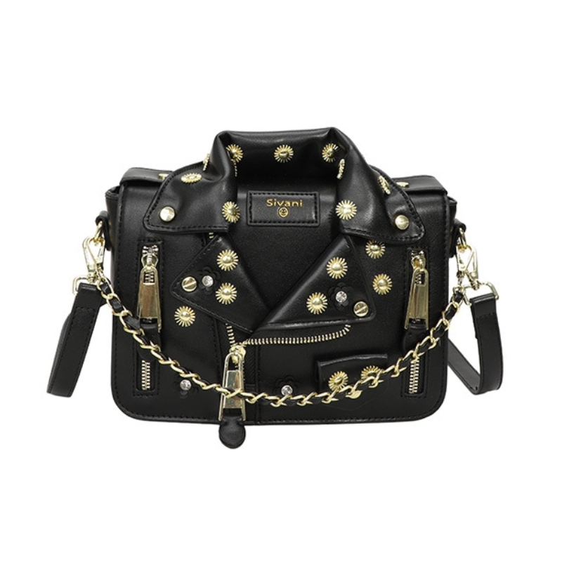 Vintage Punk Chain Shoulder Bag