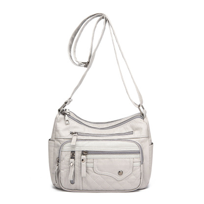 Women’s Large Capacity Soft Shoulder Bag – Lightweight Crossbody Purse