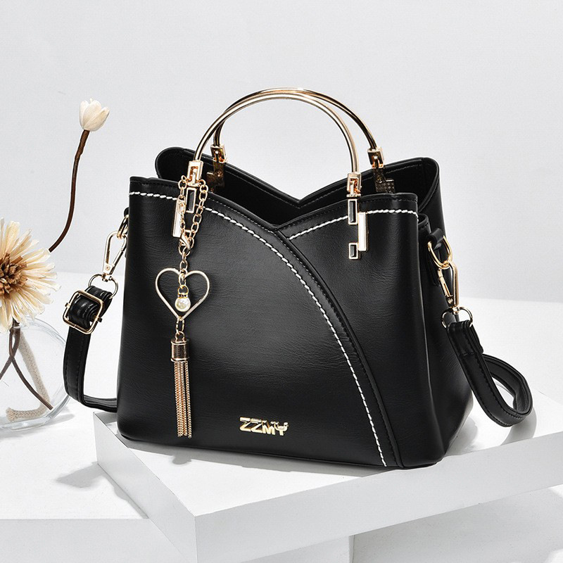 Women's Color Block Tote Bag  – Lightweight Shoulder & Crossbody Bag