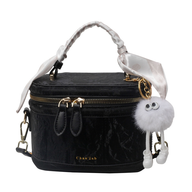 Women’s Vintage Mini Bucket Bag – Compact Everyday Handbag