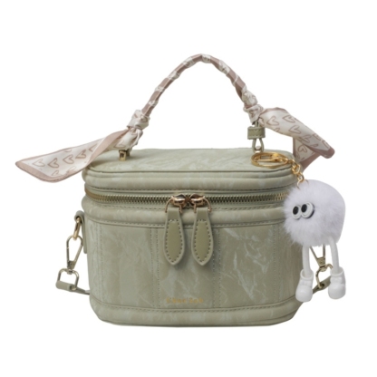 Women’s Vintage Mini Bucket Bag – Compact Everyday Handbag