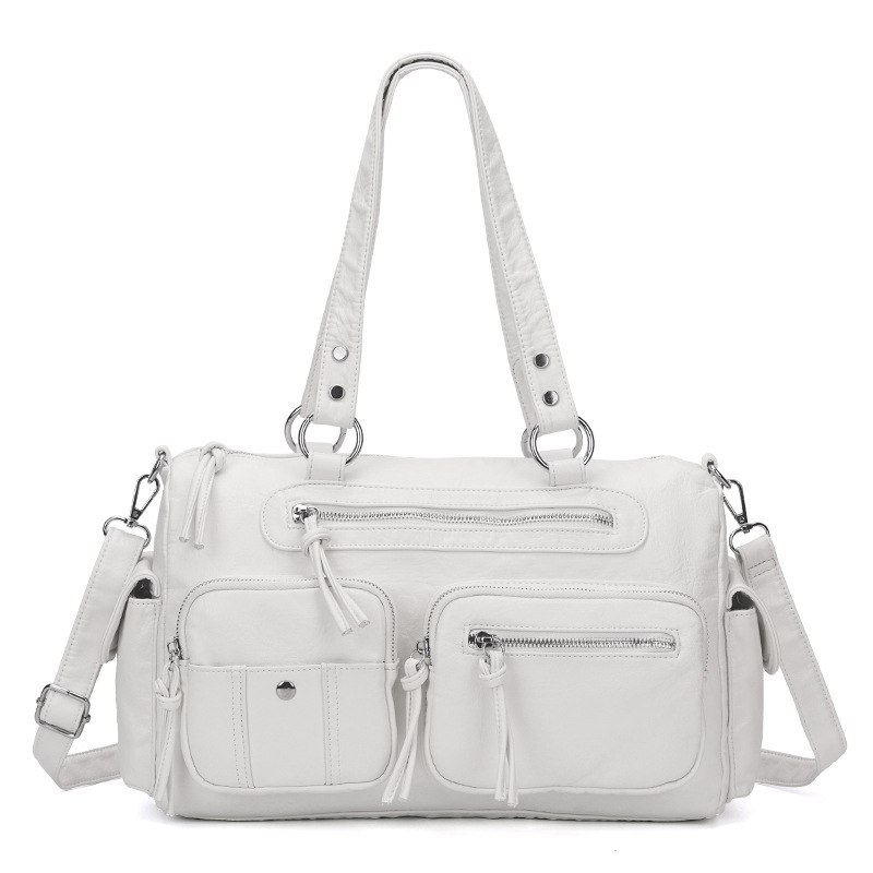 Retro Leather Large Capacity Work & Travel Bag
