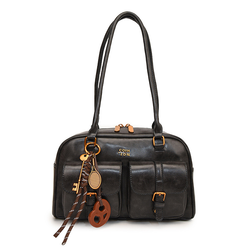 Women's Vintage Boston Shoulder Bag  –Large Capacity Everyday Handbag