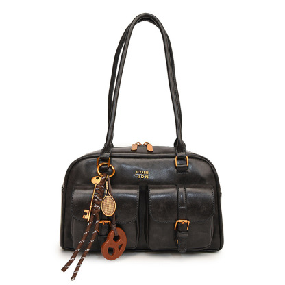 Women's Vintage Boston Shoulder Bag  –Large Capacity Everyday Handbag
