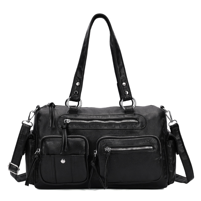 Retro Leather Large Capacity Work & Travel Bag