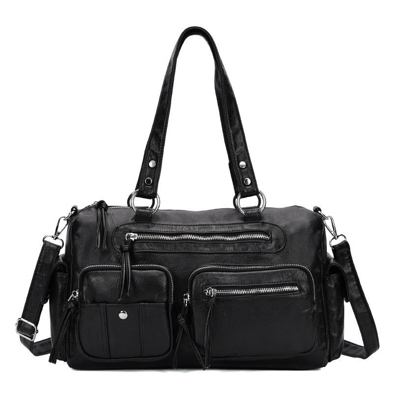 Retro Leather Large Capacity Work & Travel Bag
