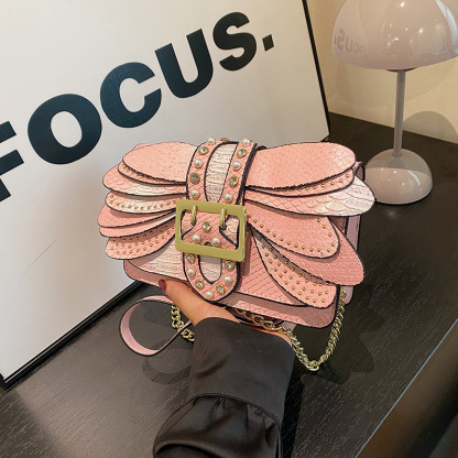 Women's Layered Petal Crossbody Bag
