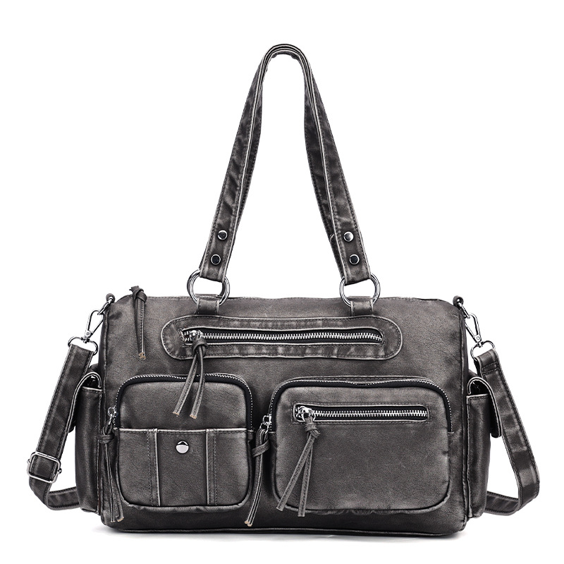 Retro Leather Large Capacity Work & Travel Bag