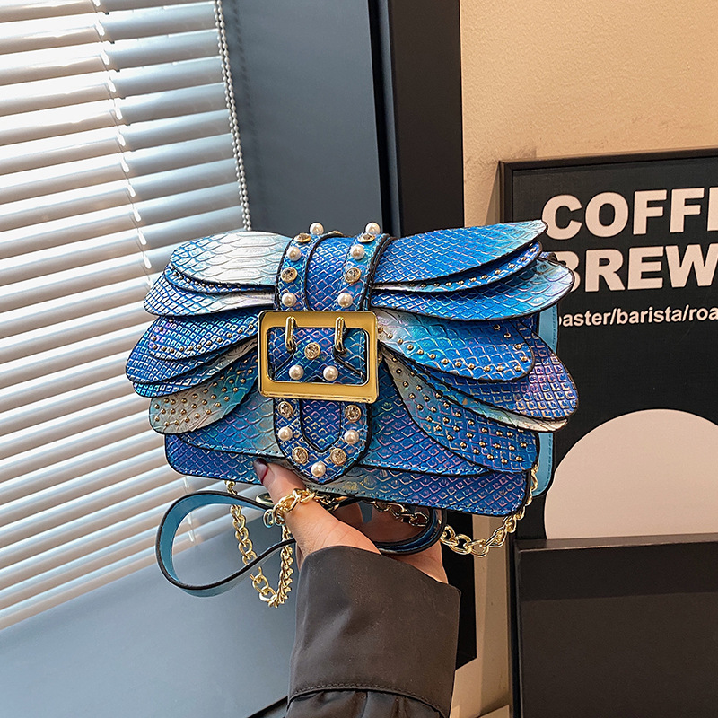 Women's Layered Petal Crossbody Bag