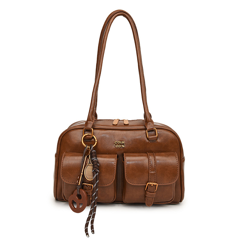 Women's Vintage Boston Shoulder Bag  –Large Capacity Everyday Handbag